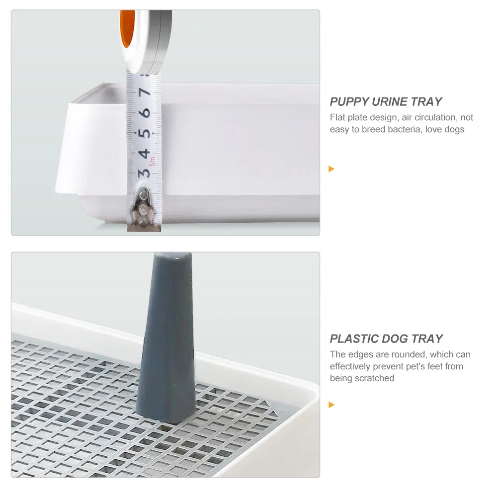 Splash-Proof Dog Potty Tray