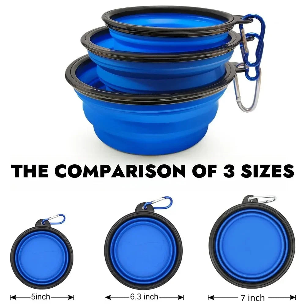 Portable Foldable Dog Bowl