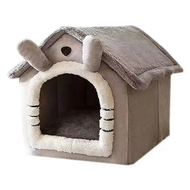 Foldable & Washable Cat House