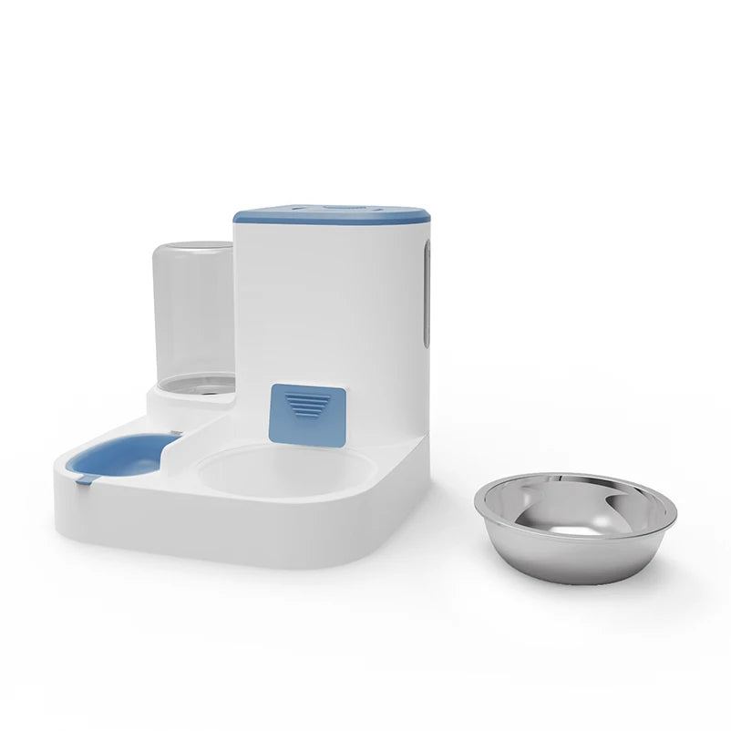 Pet water and food feeder