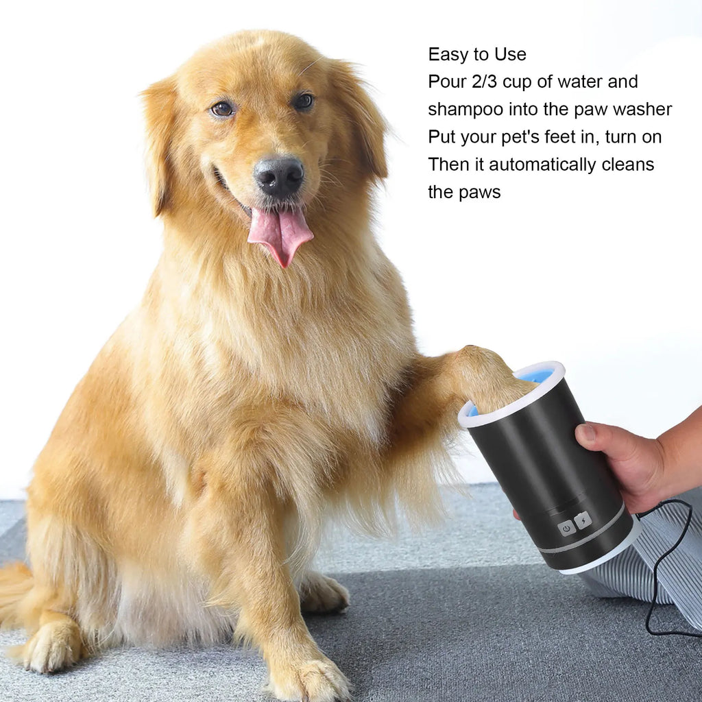 USB Rechargeable Pet Paw Washer