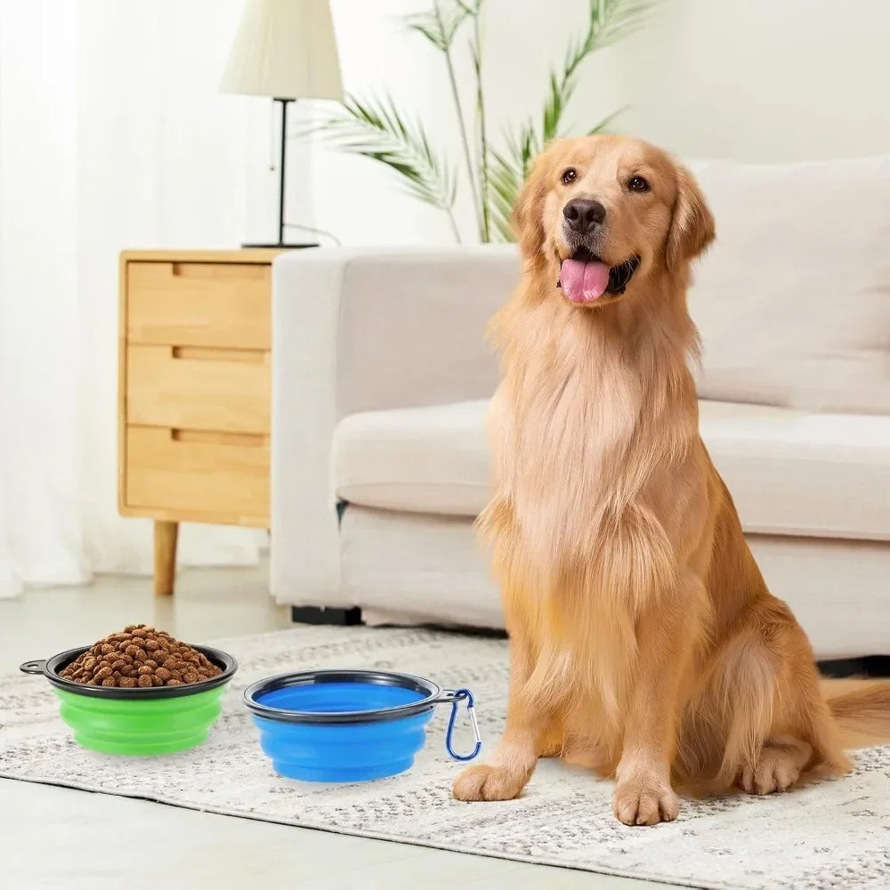 Portable Foldable Dog Bowl