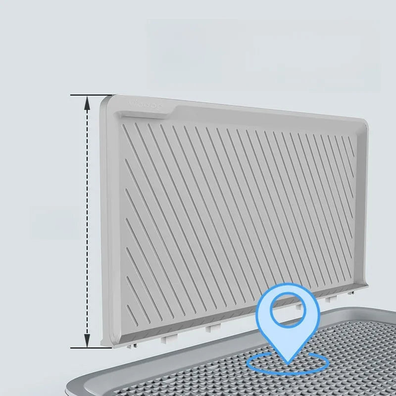 Pet Toilet with Splash Guard